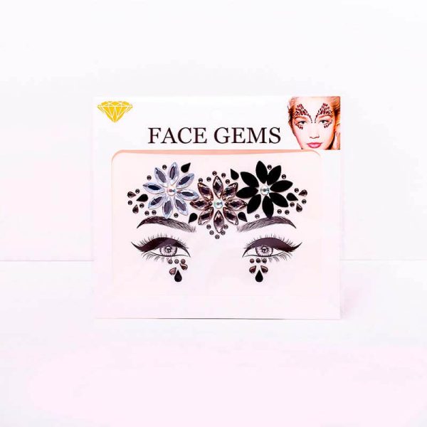 Sticker face gems