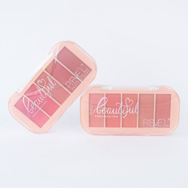 Blusher beauty 5 colores