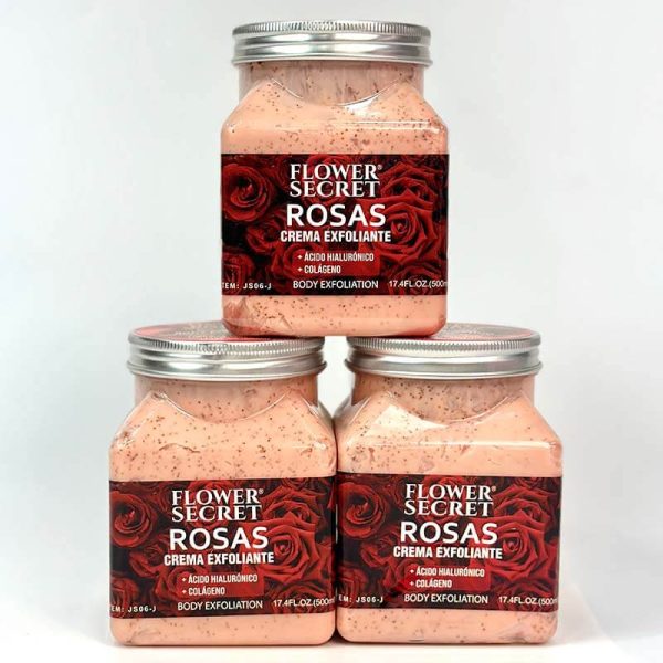 Exfoliante de rosas