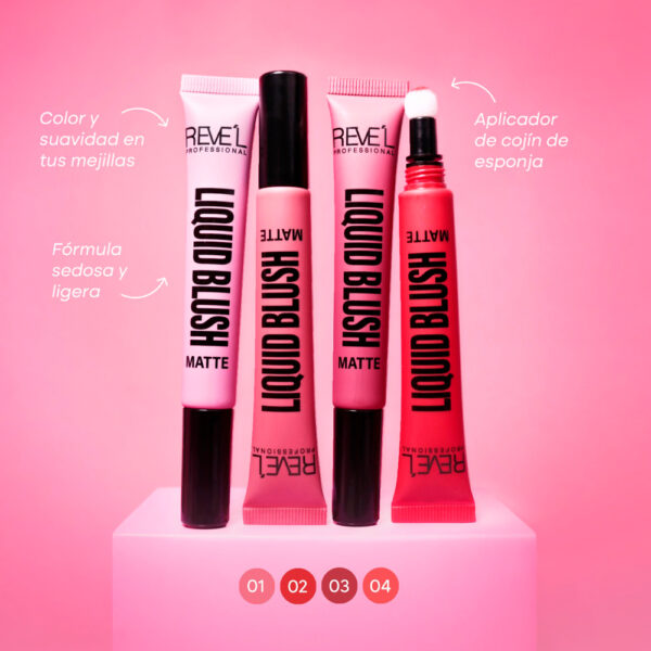 Blush liquid naturally good looking