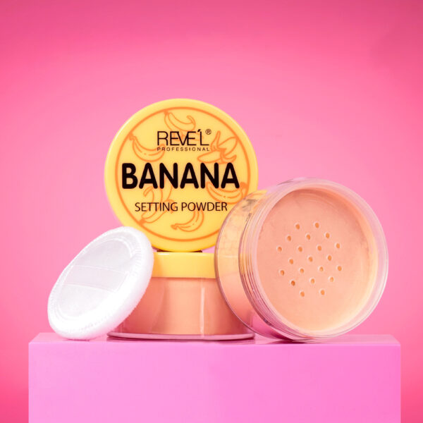 Polvo compacto banana setting